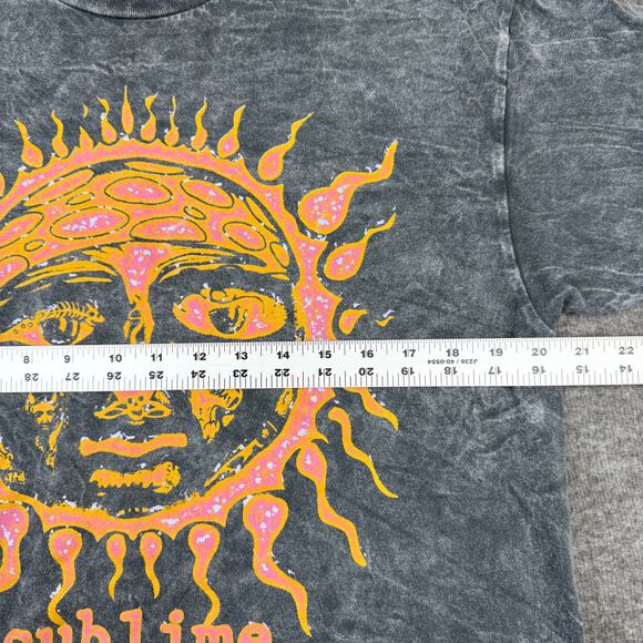 Sublime Graphic Band Tee Sun Psychedelic Under Sun Wm Large Distressed Ska Merch - Picture 7 of 8